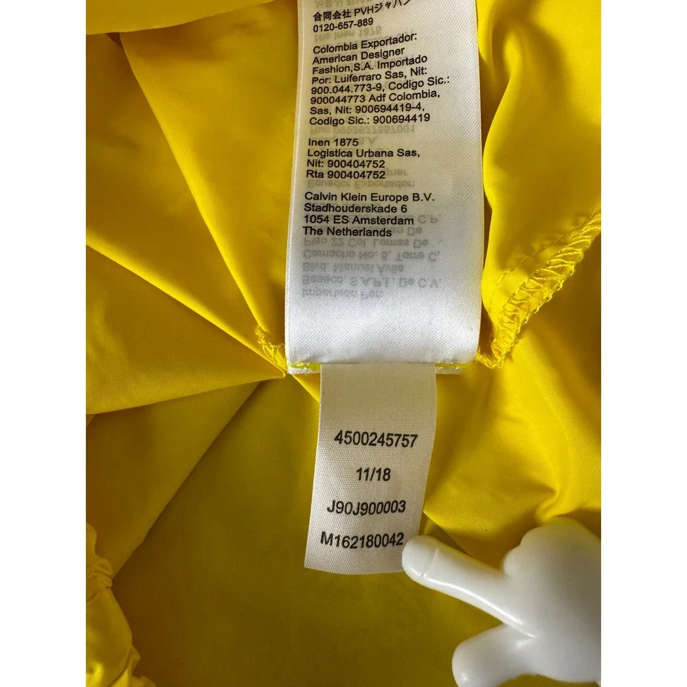 Calvin Klein Jeans Est. 1978‎ Mens Anorak Windbreaker Jacket Small OVERSIZED